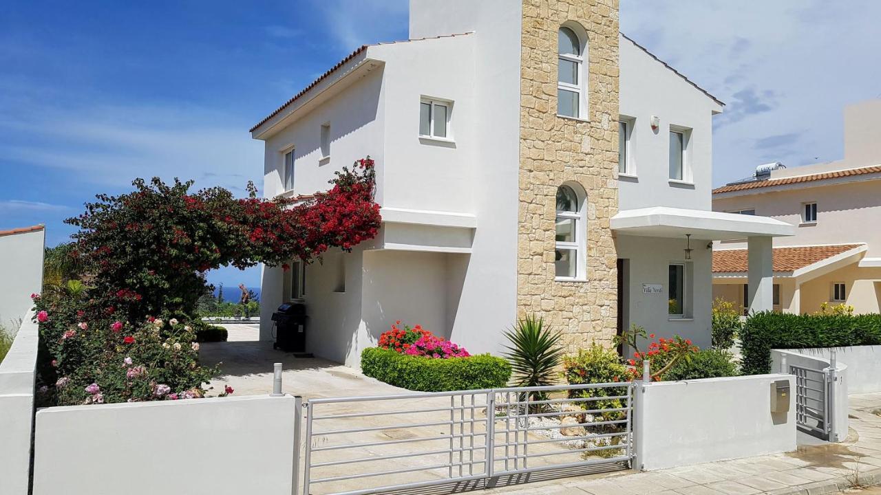 Villa Verdi: Luxury Villa With Private Pool Pégeia Exteriör bild