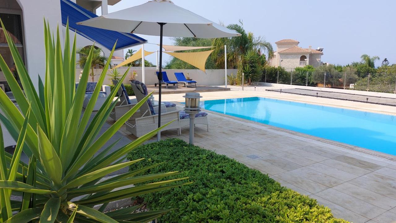 Villa Verdi: Luxury Villa With Private Pool Pégeia Exteriör bild