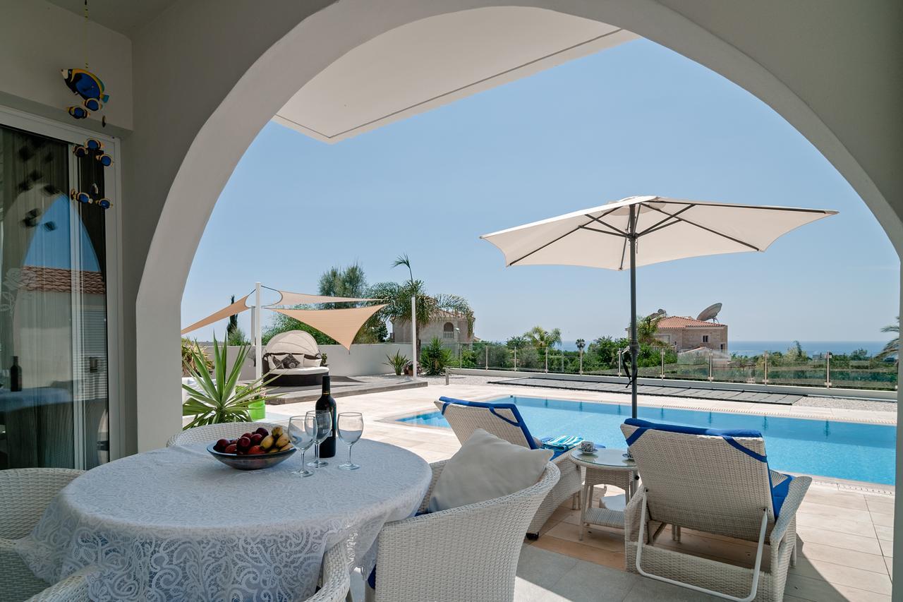 Villa Verdi: Luxury Villa With Private Pool Pégeia Exteriör bild