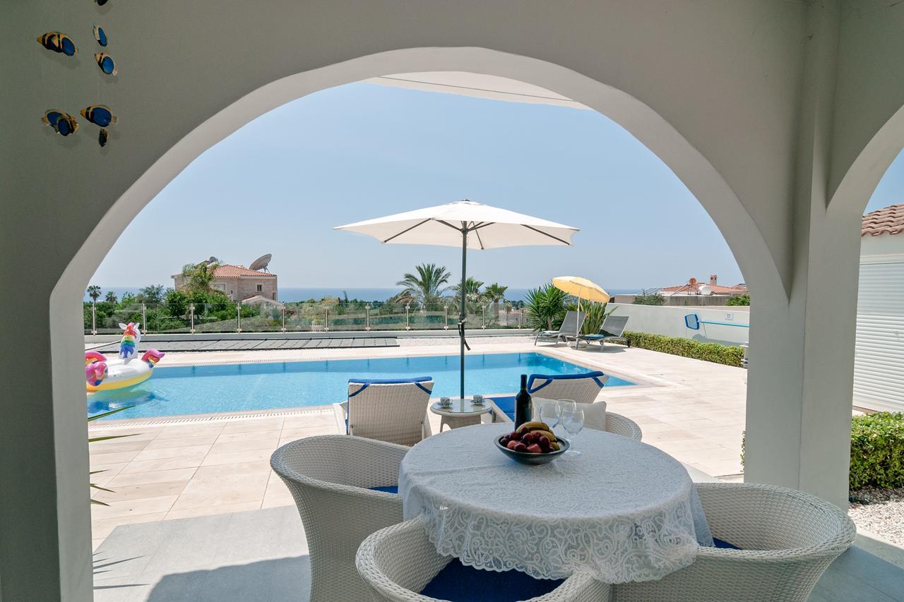 Villa Verdi: Luxury Villa With Private Pool Pégeia Exteriör bild