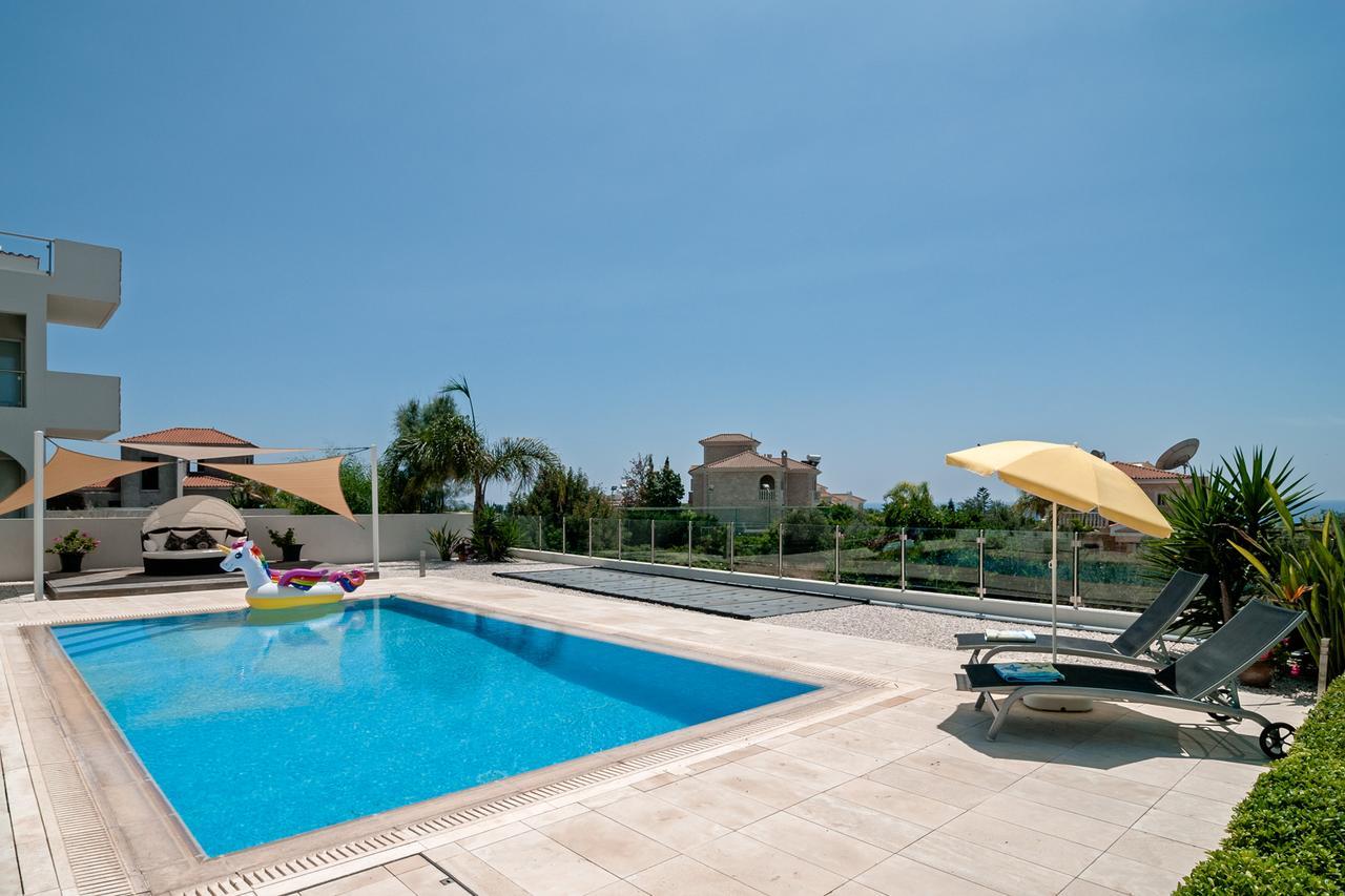 Villa Verdi: Luxury Villa With Private Pool Pégeia Exteriör bild